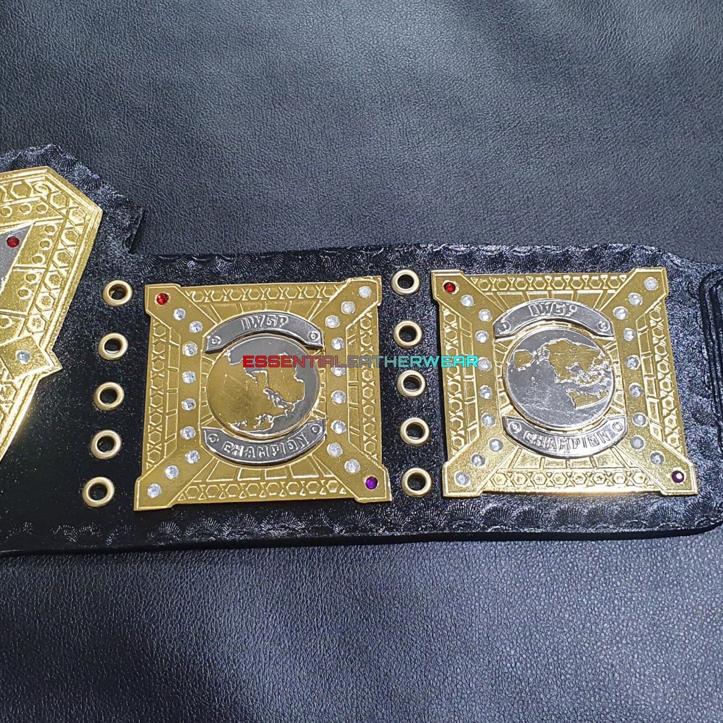 New IWGP V5 24K Dual Gold Plated Replica World Heavyweight Wrestling Championship Title Universal Belt In 2mm, 4mm & 6mm, Best Gift For Him