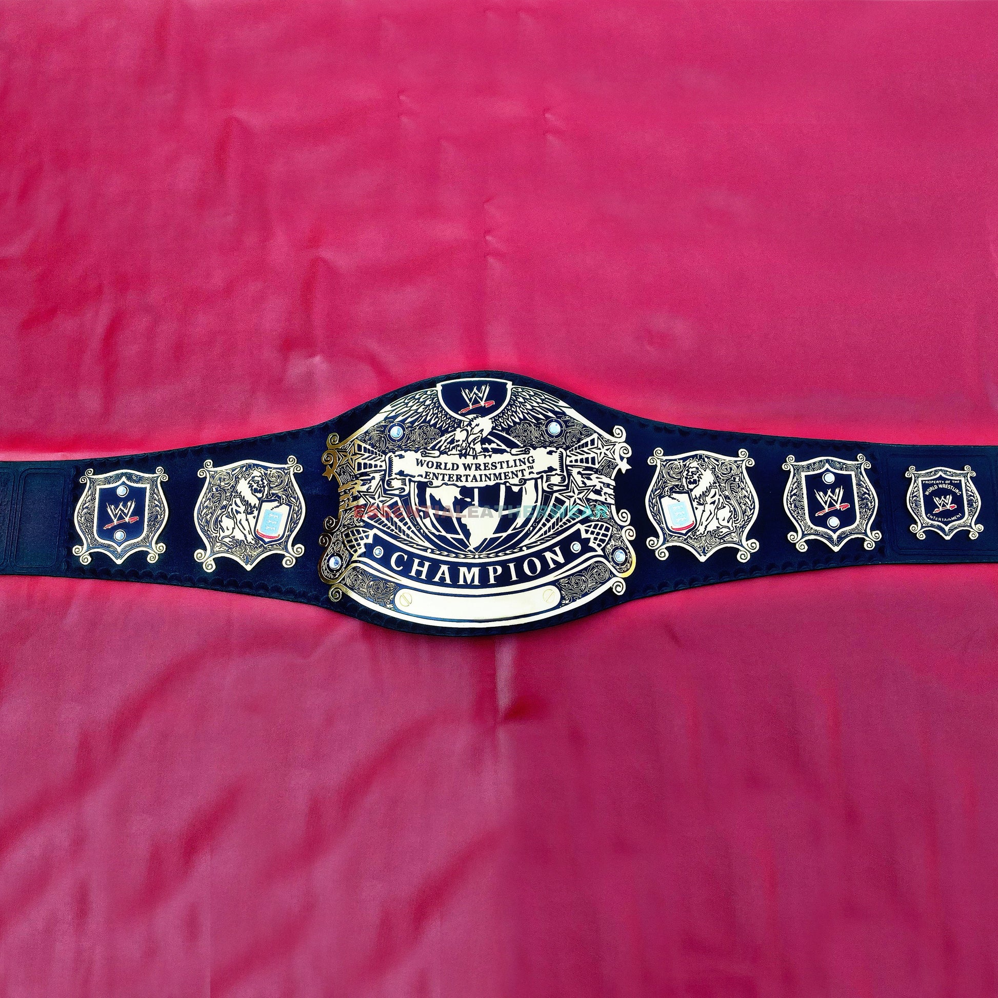 WWE Undisputed World Wrestling Entertainment Replica 24K Gold Plated Heavyweight Wrestling Championship Title Replica Universal Belt 2mm,4mm