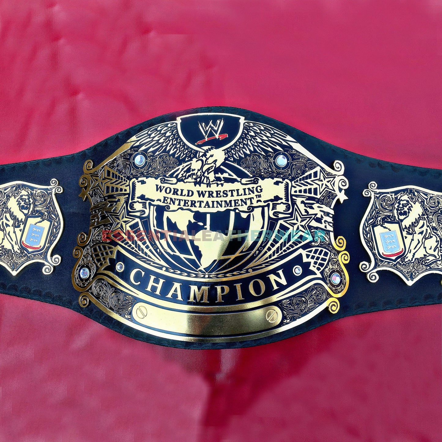 WWE Undisputed World Wrestling Entertainment Replica 24K Gold Plated Heavyweight Wrestling Championship Title Replica Universal Belt 2mm,4mm