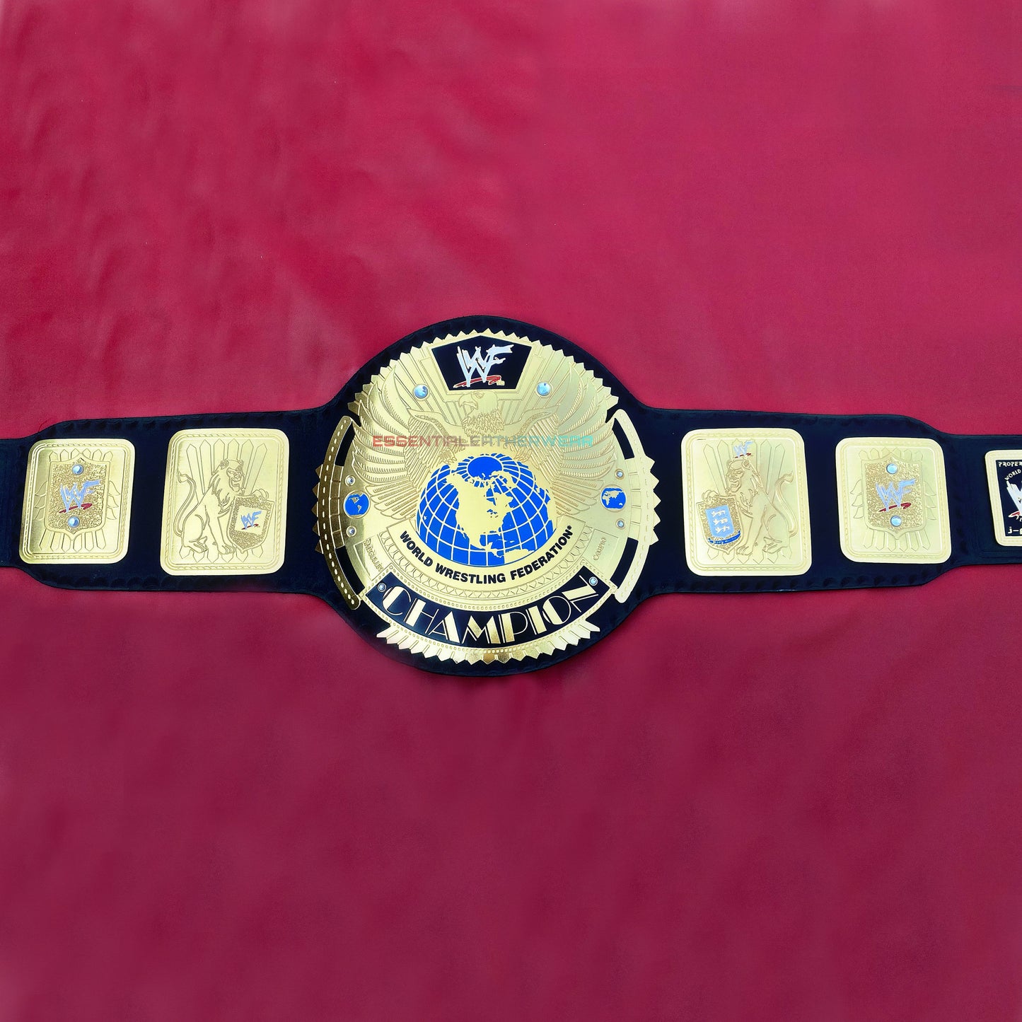 WWF New Big Eagle Replica 24K Gold Plated World Heavyweight Wrestling Championship Title Universal Replica Belt In 2,4 & 6mm, Gift For Him