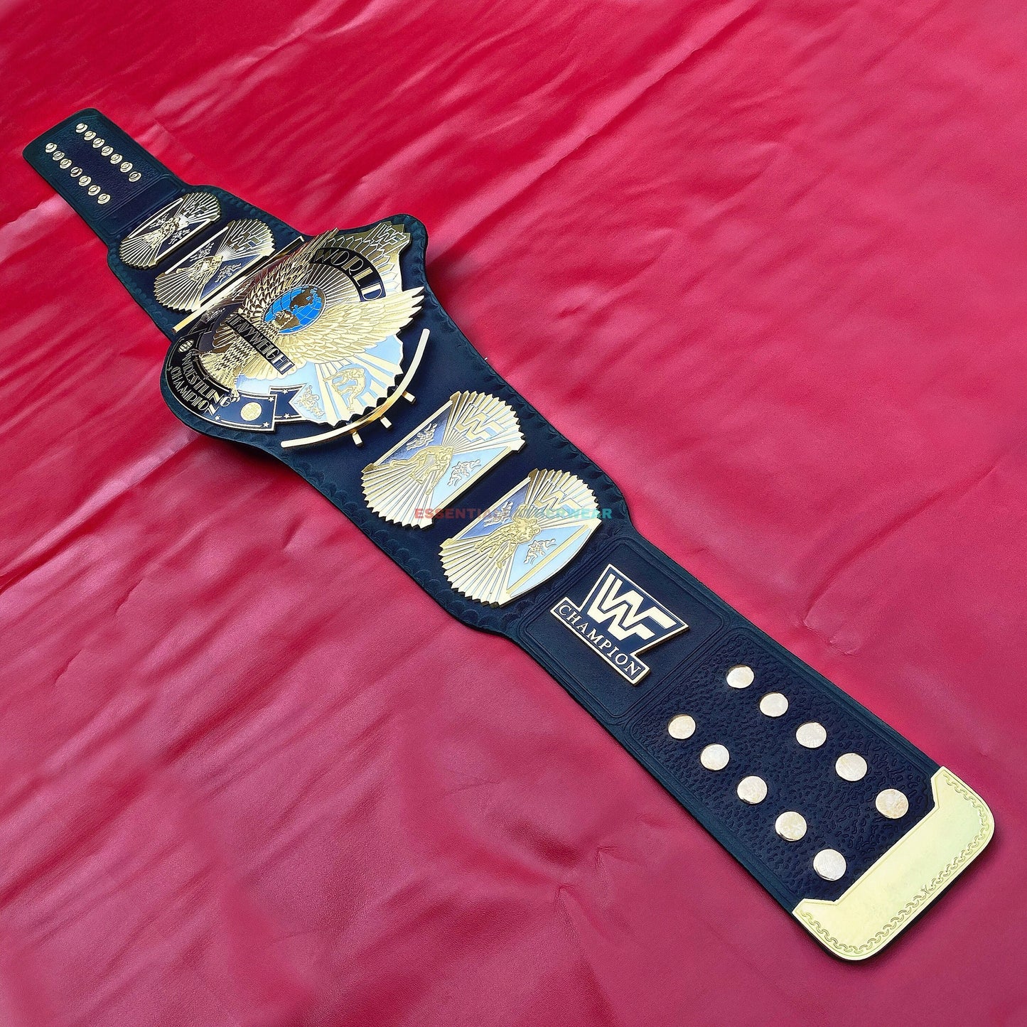 New Winged Eagle Dual Plated Replica 24K Gold Plated World Heavyweight Wrestling Championship Title Universal Belt 2mm, 4mm, Gift For Him