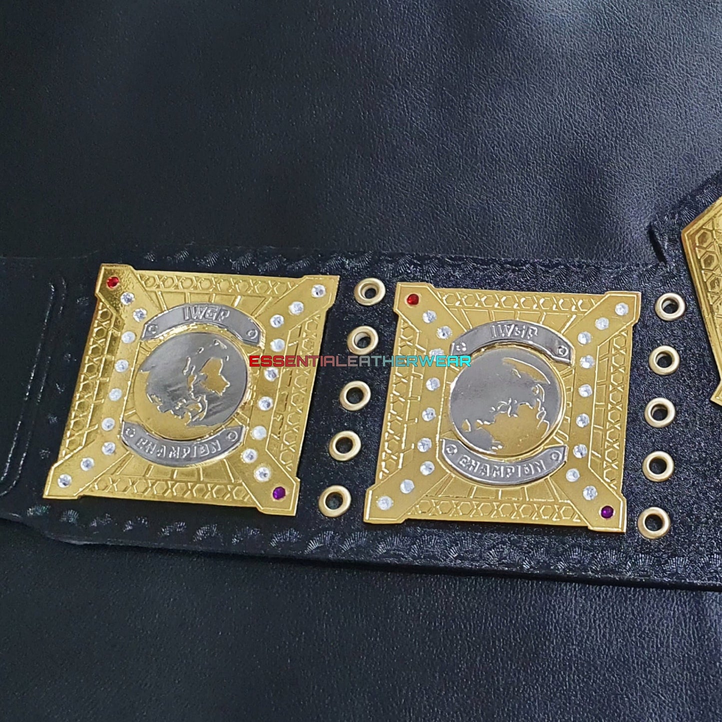 New IWGP V5 24K Dual Gold Plated Replica World Heavyweight Wrestling Championship Title Universal Belt In 2mm, 4mm & 6mm, Best Gift For Him