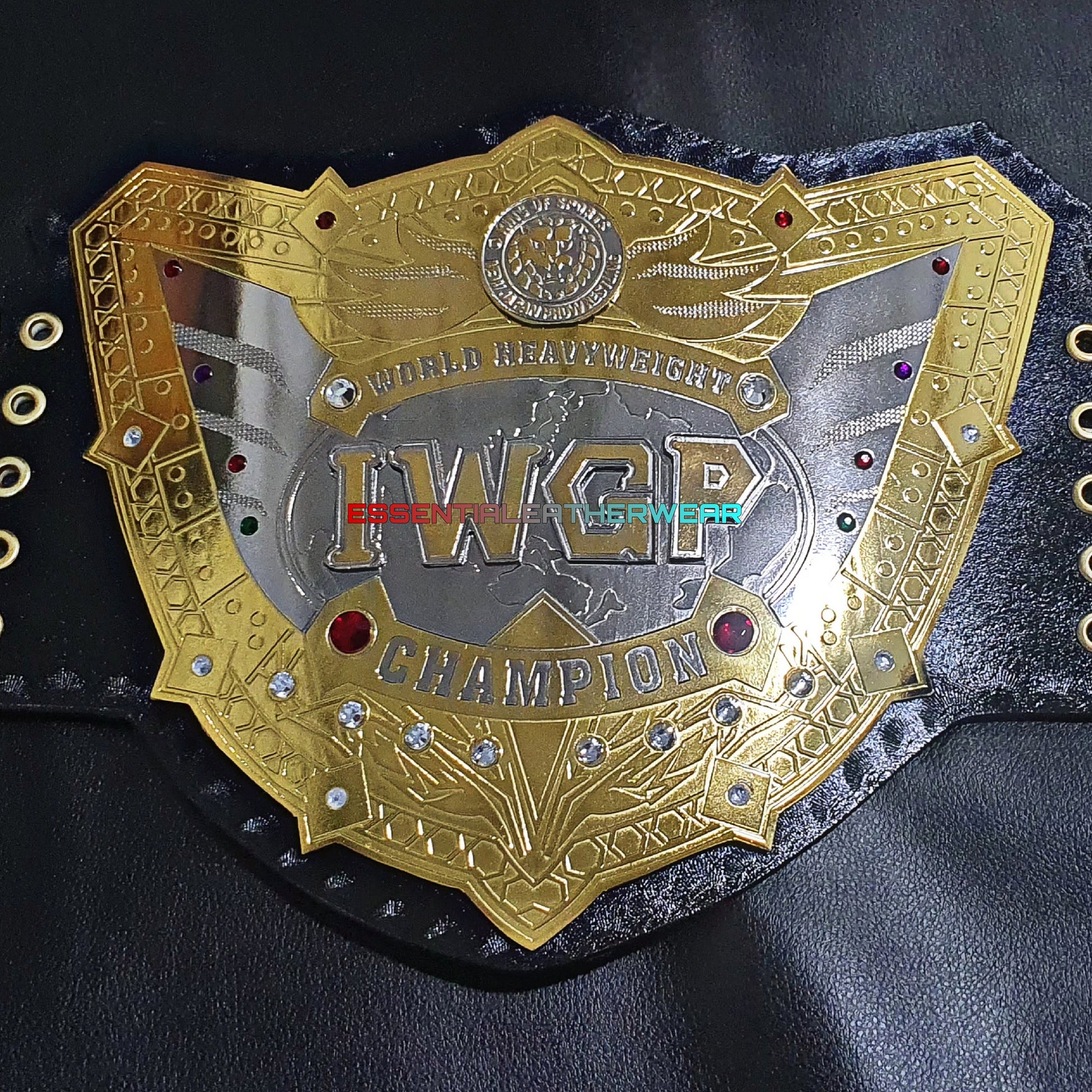 New IWGP V5 24K Dual Gold Plated Replica World Heavyweight Wrestling Championship Title Universal Belt In 2mm, 4mm & 6mm, Best Gift For Him