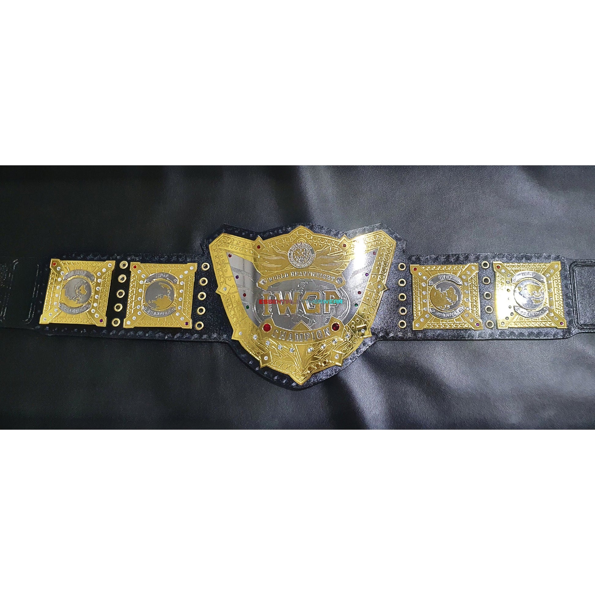 New IWGP V5 24K Dual Gold Plated Replica World Heavyweight Wrestling Championship Title Universal Belt In 2mm, 4mm & 6mm, Best Gift For Him