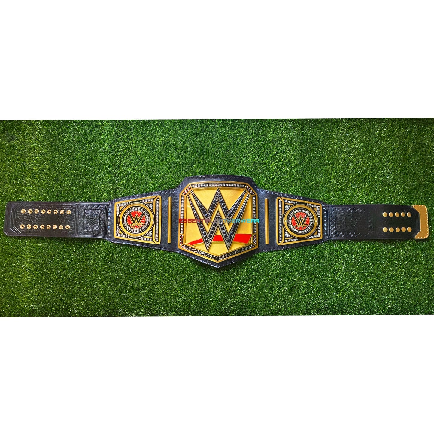 New WWE Undisputed Champion 24K Gold Plated World Heavyweight Wrestling Handmade Cowhide Adult Replica Title Belt In 2,4 & 6mm, Gift For Him