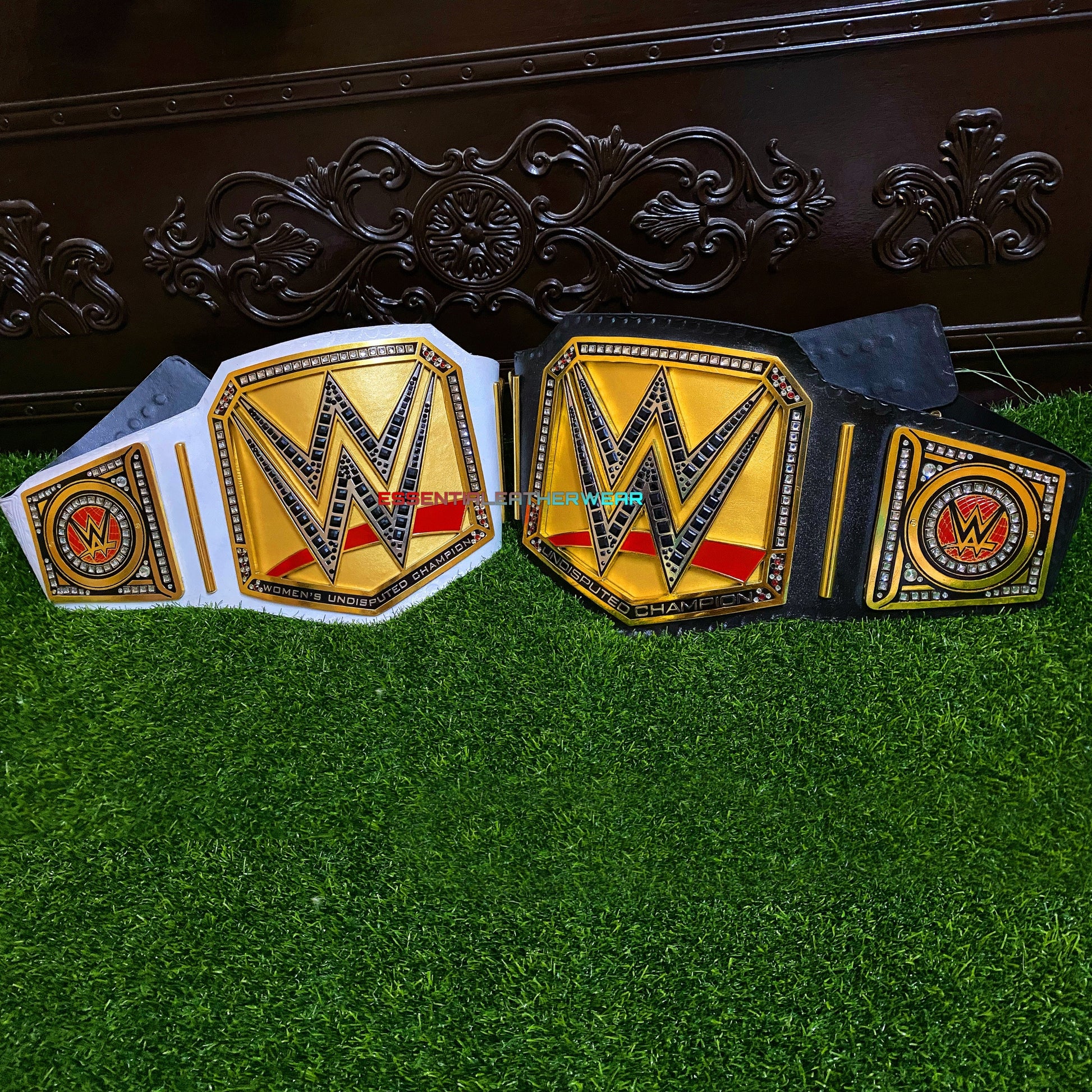 New Men's + Women's Undisputed Champion World Heavyweight Wrestling Cowhide Adult Belts 24K Gold Plated Replica Title Belt In 2,4 & 6mm,Deal