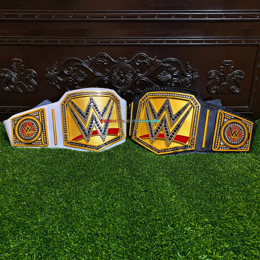 New Men's + Women's Undisputed Champion World Heavyweight Wrestling Cowhide Adult Belts 24K Gold Plated Replica Title Belt In 2,4 & 6mm,Deal