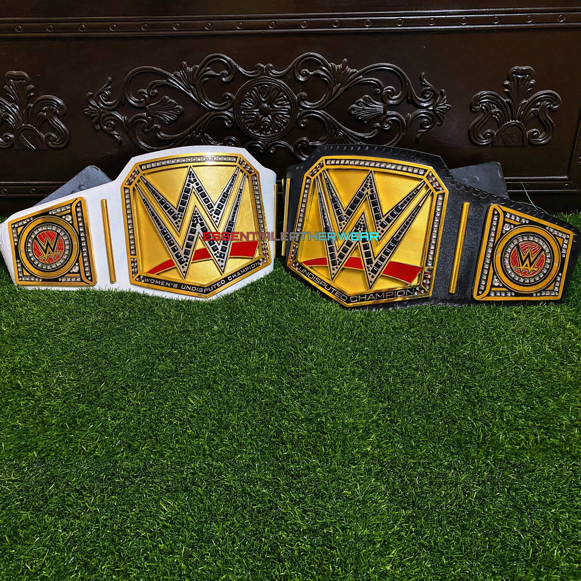 New Men's + Women's Undisputed Champion World Heavyweight Wrestling Cowhide Adult Belts 24K Gold Plated Replica Title Belt In 2,4 & 6mm,Deal